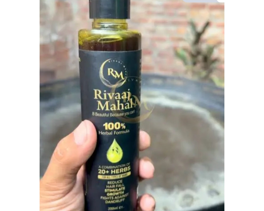 100% natural hair oil for men and women